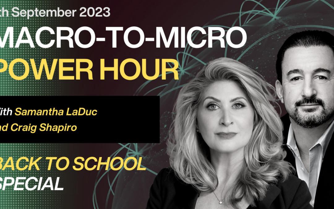 Macro-to-Micro Power Hour – School is now in session!